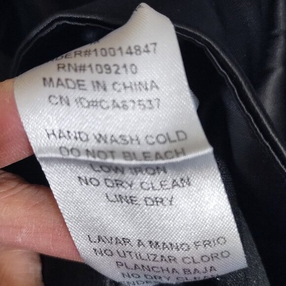 Windsor Silk-Like Black Mini Skirt M - Picture 8 of 8